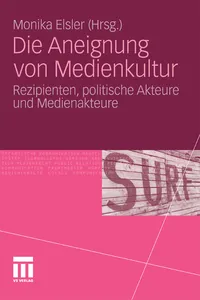 Die Aneignung von Medienkultur_cover