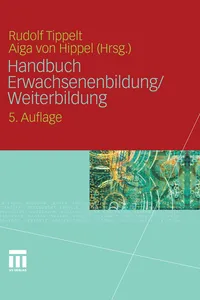Handbuch Erwachsenenbildung/Weiterbildung_cover