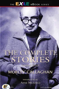 The Complete Stories of Morley Callaghan_cover