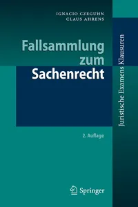 Fallsammlung zum Sachenrecht_cover