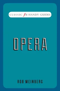 Classic FM Handy Guides: Opera_cover