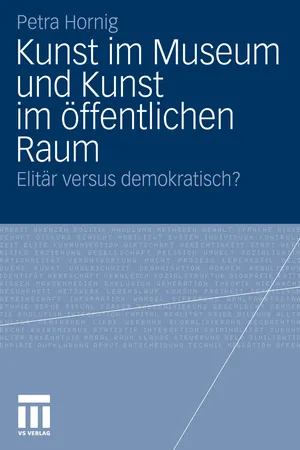 Kunst im Museum und Kunst im öffentlichen Raum
