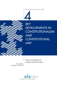 Key Developments in Constitutionalism and Constitutional Law_cover
