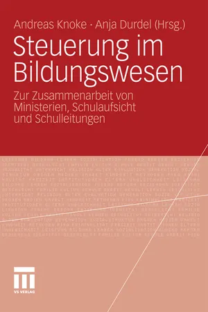 Steuerung im Bildungswesen