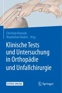 Klinische Tests und Untersuchung in Orthopädie und Unfallchirurgie_cover