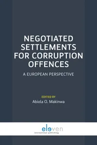 Negotiated Settlements for Corruption Offences_cover