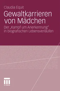 Gewaltkarrieren von Mädchen_cover