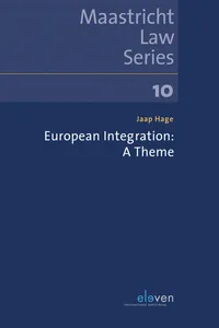 European Integration: a Theme_cover