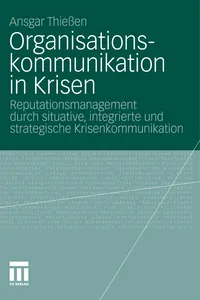 Organisationskommunikation in Krisen_cover