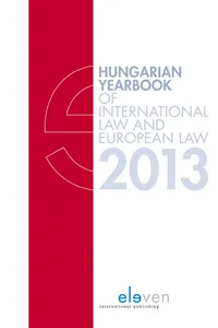 Hungarian Yearbook of International Law and European Law 2013_cover