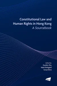 Constitutional Law and Human Rights in Hong Kong_cover