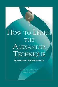 How to Learn the Alexander Technique_cover