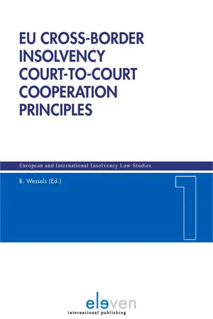 EU Cross-Border Insolvency Court-to-Court Cooperation Principles