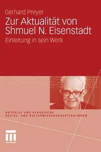 Zur Aktualität von Shmuel N. Eisenstadt_cover
