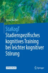 StaKogT - Stadienspezifisches kognitives Training bei leichter kognitiver Störung_cover