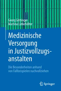 Medizinische Versorgung in Justizvollzugsanstalten_cover