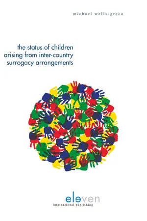 The Status of Children Arising from Inter-Country Surrogacy Arrangements