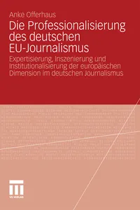 Die Professionalisierung des deutschen EU-Journalismus_cover
