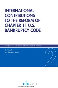International Contributions to the Reform of Chapter 11 U.S. Bankruptcy Code_cover