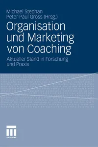Organisation und Marketing von Coaching_cover