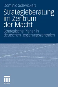 Strategieberatung im Zentrum der Macht_cover