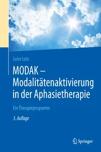 MODAK - Modalitätenaktivierung in der Aphasietherapie_cover