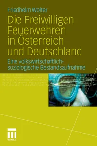 Die Freiwilligen Feuerwehren in Österreich und Deutschland_cover