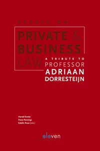 Essays on Private and Business Law_cover