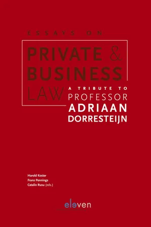 Essays on Private and Business Law