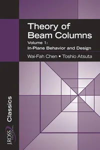 Theory of Beam-Columns, Volume 1_cover