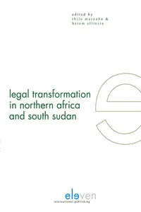 Legal Transformation in Northern Africa and South Sudan_cover