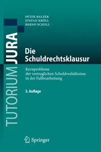 Die Schuldrechtsklausur_cover