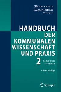 Handbuch der kommunalen Wissenschaft und Praxis_cover