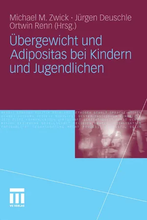 Übergewicht und Adipositas bei Kindern und Jugendlichen
