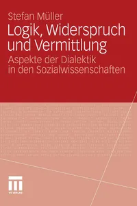 Logik, Widerspruch und Vermittlung_cover