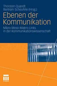 Ebenen der Kommunikation_cover