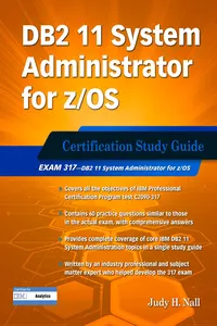 DB2 11 System Administrator for z/OS: Certification Study Guide_cover
