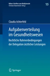 Aufgabenverteilung im Gesundheitswesen_cover