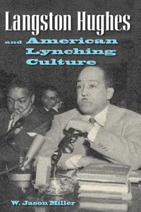 Langston Hughes and American Lynching Culture_cover