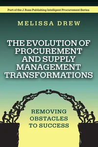 The Evolution of Procurement and Supply Management Transformations_cover