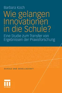 Wie gelangen Innovationen in die Schule?_cover