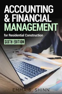 Accounting & Financial Management for Residential Construction, Sixth Edition_cover