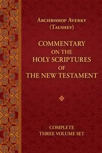 Commentary on the Holy Scriptures of the New Testament_cover