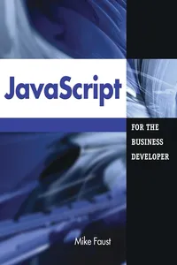 JavaScript for the Business Developer_cover