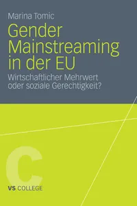 Gender Mainstreaming in der EU_cover