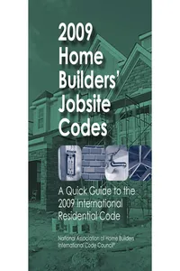2009 Home Builders' Jobsite Codes_cover