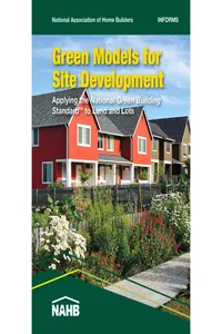 Green Models for Site Development_cover
