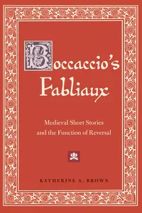 Boccaccio's Fabliaux_cover