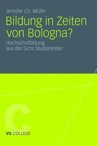 Bildung in Zeiten von Bologna?_cover