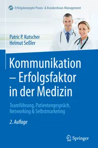 Kommunikation - Erfolgsfaktor in der Medizin_cover
